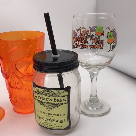 Free with order Halloween Lot of Mixed/Matched Glasses & Tumbler’s - Picture 3 of 9